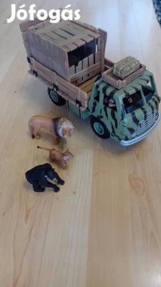 Schleich wild life állat szállító teherautó