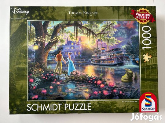 Schmidt Disney puzzle A hercegnő és a béka 1000 db