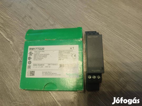 Schneider RM17TG20 Fázis kiesés figyelő Új!!