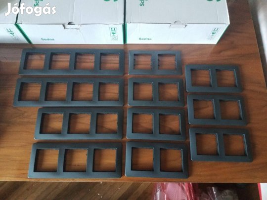 Schneider Sedna Design antracit keretek