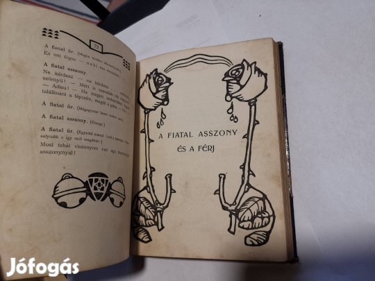 Schnitzler Arthúr - Körbe-körbe - első kiadás 1904! párbeszédes dráma