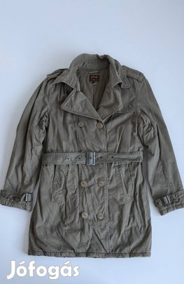 Schott NYC USA Noi bélelt trench coat 