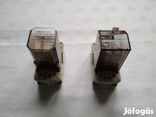 Schrack relé + foglalat