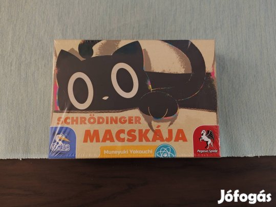 Schrödinger Macskája bontatlan társasjáték 