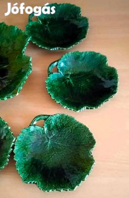 Schütz Cilli szecessziós antik 4 személyes süteményes készlet