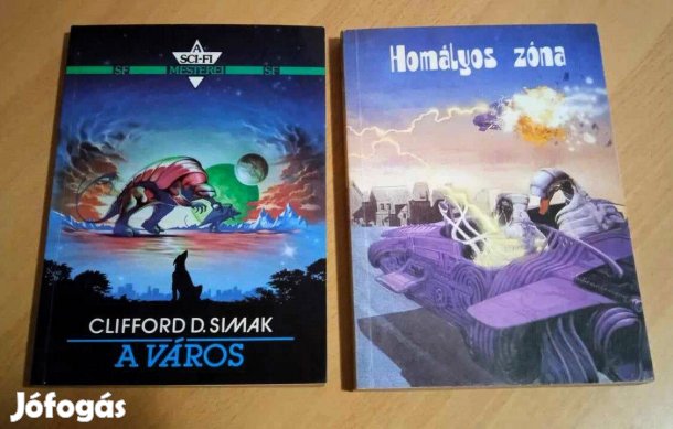 Sci-fi könyvek, 2 db. egyben