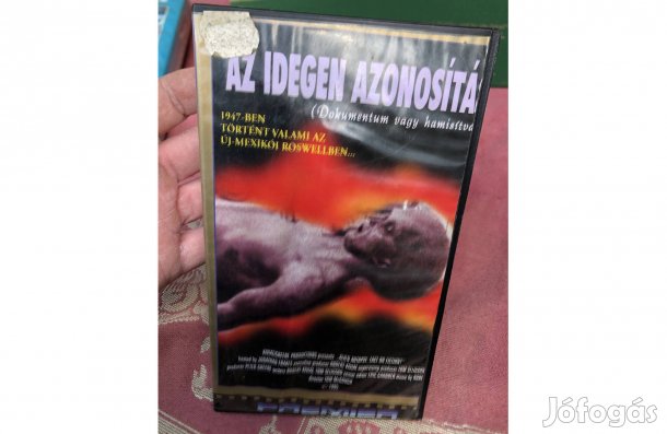Scifi doku videókazetta :Az idegen azonosítása Vhs 2000 Ft