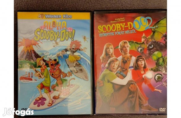 Scooby-Doo! Aloha és Szőrnyek Póráz nélkül DVD