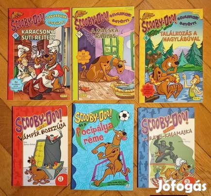 Scooby-Doo képregények képeskönyvek egyben