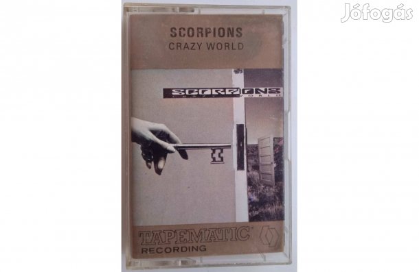 Scorpions - Crazy World (1990) , gyári műsoros kazetta