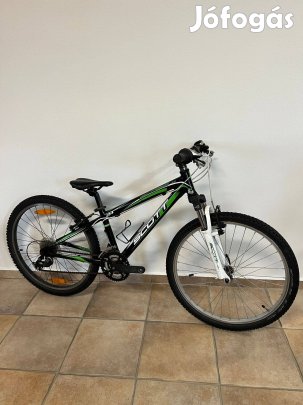 Scott Scale JR 24 fekete zöld fiú gyerek kerékpár