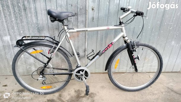Scott USA 26" 21 seb. könnyű CR-MO vázas trekking kerékpár