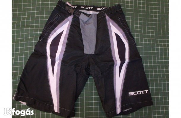 Scott cross MTB dirt nadrág rövidnadrág, M / 32 méret, derék 74-84cm