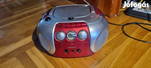 Scott kazettás cd-s rádió 