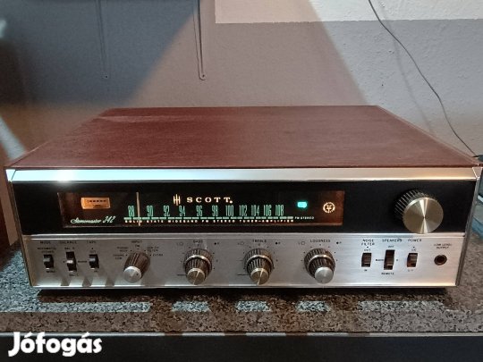 Scott receiver új kondikkal eladó