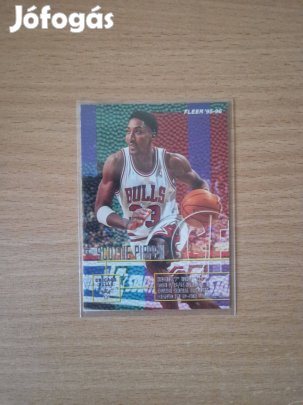 Scottie Pippen Fleer 1995-96 #26 kosaras kártya