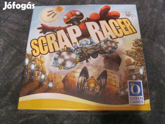 Scrap Racer - roncsjárgányok versenye társasjáték