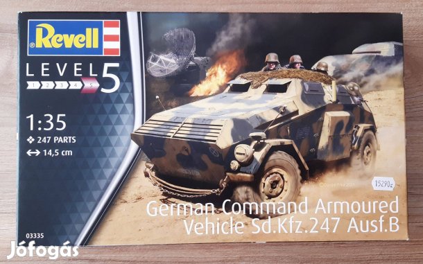 Sd. Kfz. 247 Ausf.B 1:35-ös makett eladó!