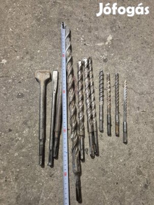 Sds + véső és fúrószárak hilti bosch makita