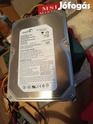 Seagate Barracuda 400Gb IDE HDD / mindössze 4nap 5óra működési idővel