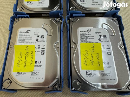 Seagate Barracuda 500 GB 7200 RPM HDD eladó