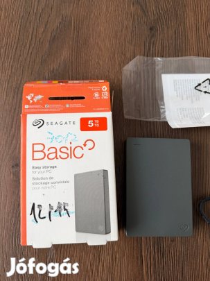 Seagate Basic 2.5" 5TB külső HDD