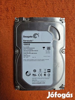 Seagate ST1000DM003 1TB 3,5 HDD - csomagküldéssel/személyesen