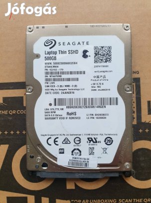 Seageate 500gb notebook hdd teszteletlen 3db