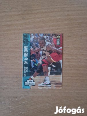 Sean Elliott Collector's Choice 1995-96 J love this team! #389 kártya