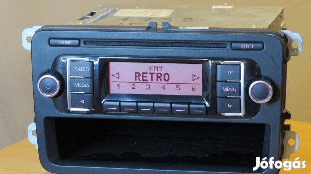 Seat Alhambra RCD 210 gyári cd mp3 rádió autórádió fejegység