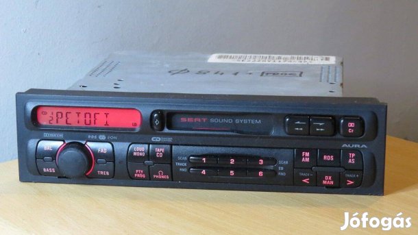 Seat Aura gyári Toledo Leon rádió autórádió fejegység