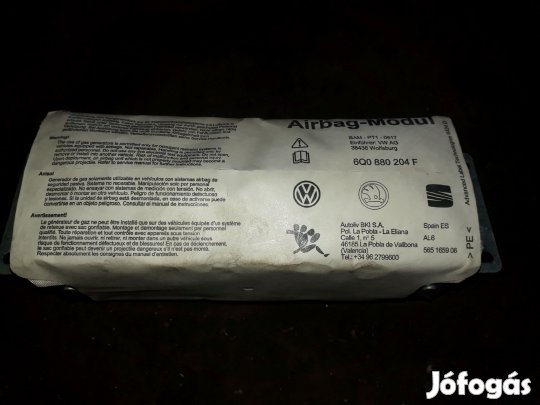 Seat Cordoba 02-08 Utasoldali Légzsák