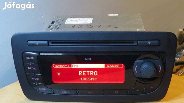 Seat Ibiza gyári cd mp3 rádió