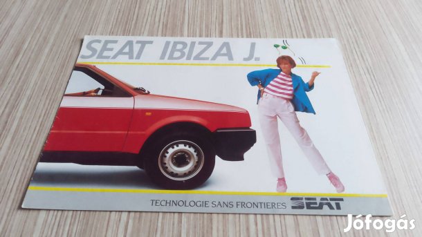 Seat J. Ibiza (1986) prospektus, katalógus