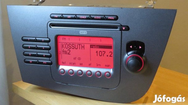 Seat Leon Altea gyári cd mp3 rádió fejegység