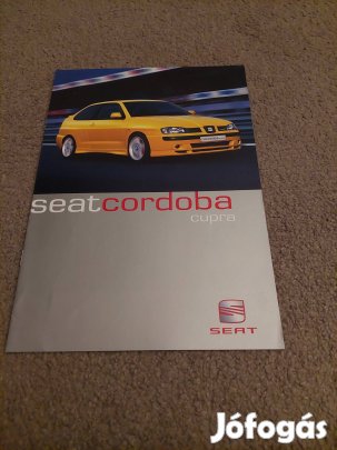 Seat cordoba cupra prospektus katalógus