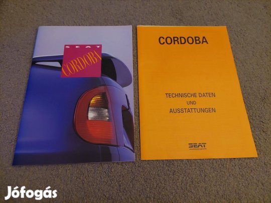 Seat cordoba rospektus prospektus katalógus