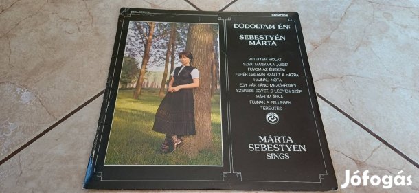 Sebestyén Márta bakelit hanglemez
