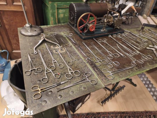 Sebészeti rozsdamentes eszközök, orvosi eszközök, 1900-as évek közepe