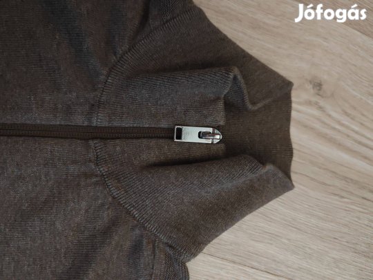 Seceted Homme minőségi férfi kötött kardigán L