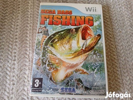 Sega Bass Fishing eredeti Nintendo Wii játék