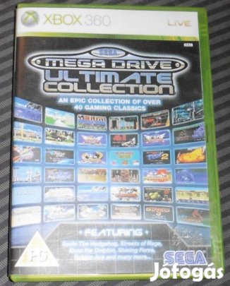 Sega Mega Drive Ultimate Collection (40db Játék) Gyári Xbox 360 Játék