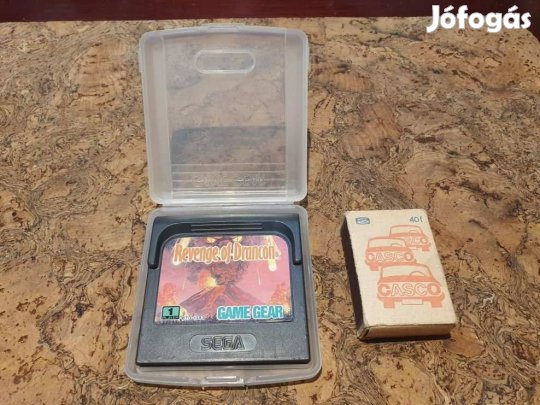 Sega game gear revenge of drancon játék konzol kvarcjáték társasjáték