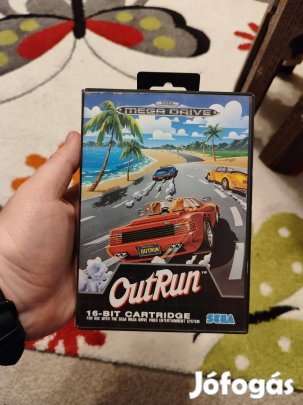 Sega mega drive játék Outrun Ritka!