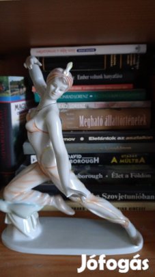 Seherezádé porcelán figura eledó