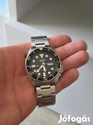 Seiko 5 Sports Automatic Srpd57k1 Szerkezet: Kézzel is felhúzható, má