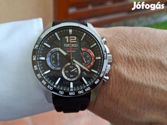 Seiko Chronogr férfi karóra SSB347P1 Te viseled, mások figyelik! Új!