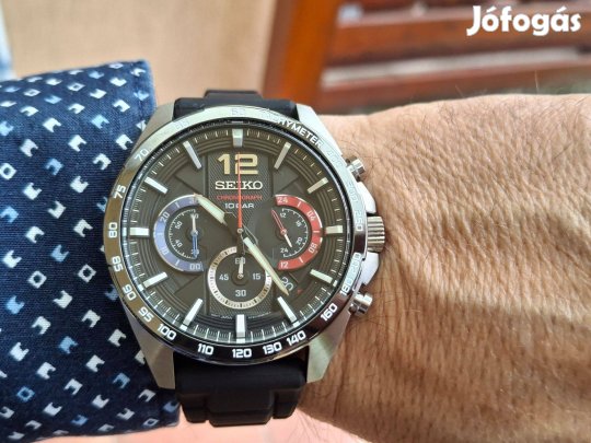 Seiko Chronograph férfi karóra SSB347P1 Új!
