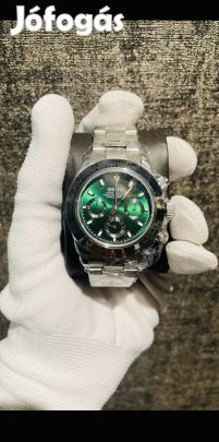 Seiko Daytona Silver&Green