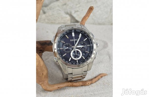 Seiko Flight Expert 'Brightz SAGA193', radio, solar, JDM számla és gar